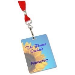 View a larger, more detailed picture of the Lanyard Card - 4 x 3 