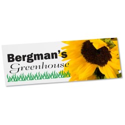View a larger, more detailed picture of the Removable Vinyl Bumper Sticker - 3-3 4 x 7-1 2 -Full Color