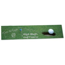 View a larger, more detailed picture of the Removable Vinyl Bumper Sticker - 3-3 4 x 15 - Full Color