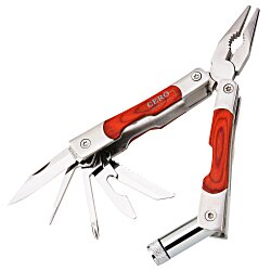 View a larger, more detailed picture of the Wood Handle LED Multi-Tool