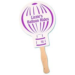 View a larger, more detailed picture of the Hand Fan - Balloon