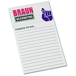View a larger, more detailed picture of the Bic Business Card Magnet with Note Pad - Don t Forget