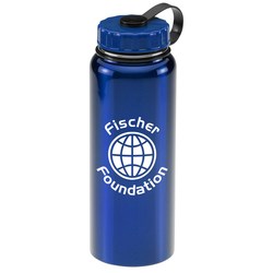 View a larger, more detailed picture of the Stainless Sport Bottle - 34 oz - Colors