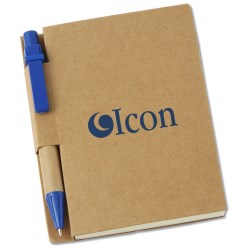 View a larger, more detailed picture of the Eco Mini Notebook w Pen