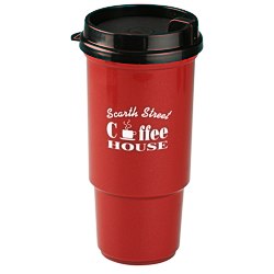 View a larger, more detailed picture of the Insulated Auto Tumbler- 16 oz - Metallic