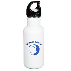View a larger, more detailed picture of the h2go Bolt Stainless Steel Sport Bottle - 18 oz - 24 hr