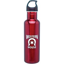 View a larger, more detailed picture of the h2go Bolt Stainless Steel Sport Bottle - 24 oz - 24 hr