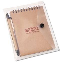 View a larger, more detailed picture of the Recycled Notebook Jotter Set