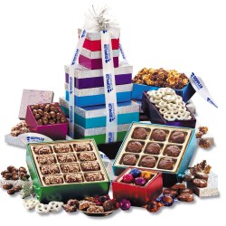 View a larger, more detailed picture of the Vibrant Supreme Chocolate Tower