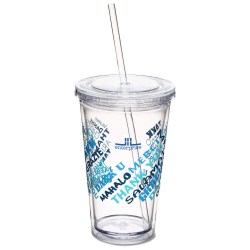View a larger, more detailed picture of the Spirit Tumbler - 16 oz - Thanks