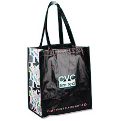 View a larger, more detailed picture of the Expressions Grocery Tote - Black