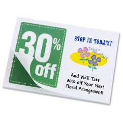 View a larger, more detailed picture of the Post-it&reg Discount Coupons - 3 x 4 - 25 Sheet - 30 