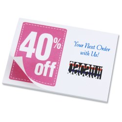 View a larger, more detailed picture of the Post-it&reg Discount Coupons - 3 x 4 - 25 Sheet - 40 
