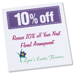View a larger, more detailed picture of the Post-it&reg Discount Coupons - 3 x 2-3 4 - 25 Sheet - 10 