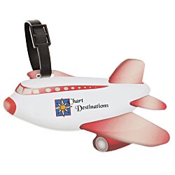 View a larger, more detailed picture of the Airplane Luggage Tag
