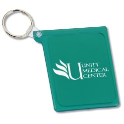 View a larger, more detailed picture of the Quik-Vu Mirror w Key Ring - Opaque