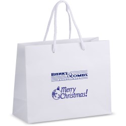 View a larger, more detailed picture of the Holiday Matte Eurotote - 8 x 10 - Merry Christmas