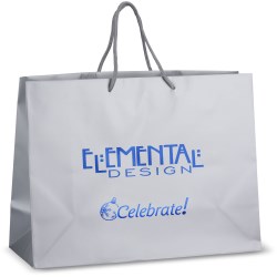 View a larger, more detailed picture of the Holiday Matte Eurotote - 12 x 16 - Celebrate