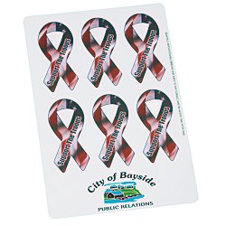 View a larger, more detailed picture of the Repositionable Sticker - Mini Ribbon Sheet