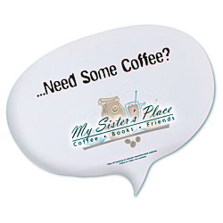 View a larger, more detailed picture of the Repositionable Sticker Sign - Quote Balloon
