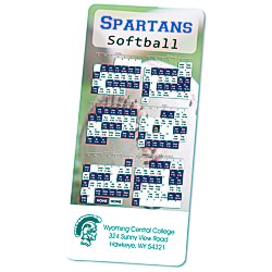 View a larger, more detailed picture of the Repositionable Sticker - Schedule - Large