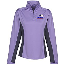 View a larger, more detailed picture of the Dash UltraCool Pullover LS Sport Shirt - Ladies 