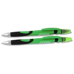View a larger, more detailed picture of the Fame Pen Highlighter and Pencil Set - Color