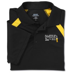 View a larger, more detailed picture of the Extreme Performance Color-Block Raglan Polo - Men s