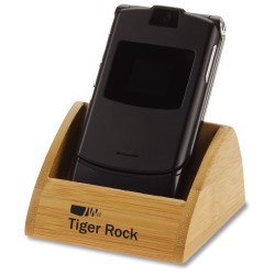 View a larger, more detailed picture of the Bamboo Cell Phone Holder