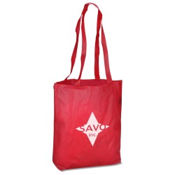 View a larger, more detailed picture of the Waterproof Reusable Grocery Tote - Closeout