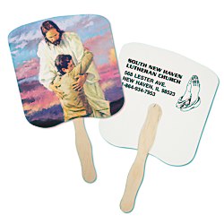 View a larger, more detailed picture of the Hand Fan - Spiritual - Forgiveness