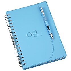 View a larger, more detailed picture of the Neoskin Spiral Notebook w Tempest Pen