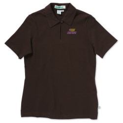 View a larger, more detailed picture of the Extreme Organic Cotton Pique Polo - Ladies 