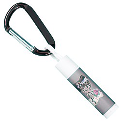 View a larger, more detailed picture of the Value Lip Balm w Carabiner - Bride & Groom