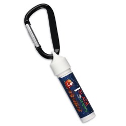 View a larger, more detailed picture of the Holiday Value Lip Balm w Carabiner - Sleigh