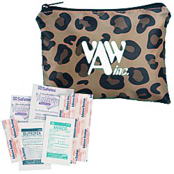 View a larger, more detailed picture of the Fashion First Aid Kit - Leopard