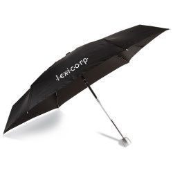View a larger, more detailed picture of the totes Mini Auto Open Close Umbrella w Case - Black