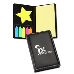 View a larger, more detailed picture of the Adhesive Notes with Die Cut Shape - Star - 24 hr