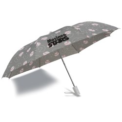 View a larger, more detailed picture of the Sports League Auto Open Umbrella - Baseball