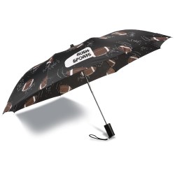 View a larger, more detailed picture of the Sports League Auto Open Umbrella - Football