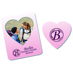 View a larger, more detailed picture of the Bic Magnetic Photo Frame - Heart