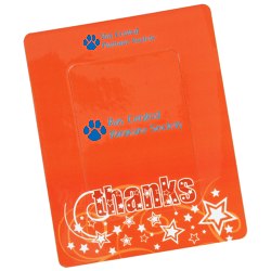 View a larger, more detailed picture of the Bic Magnetic Photo Frame - Rectangle - Thank You