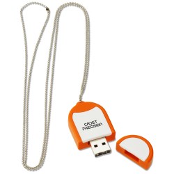 View a larger, more detailed picture of the Dog Tag USB Flash Drive - 1GB