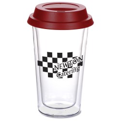View a larger, more detailed picture of the Double Wall Glass Tumbler - 10 oz 
