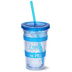 View a larger, more detailed picture of the Wavy Color Scheme Spirit Tumbler - 16 oz 