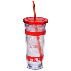 View a larger, more detailed picture of the Wavy Color Scheme Spirit Tumbler - 20 oz 