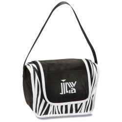 View a larger, more detailed picture of the Printed Poly Pro Lunch Box - Zebra