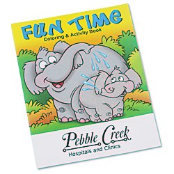 View a larger, more detailed picture of the Fun Time Coloring Book