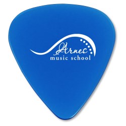 View a larger, more detailed picture of the Guitar Pick - Translucent