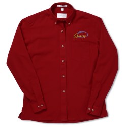 View a larger, more detailed picture of the Van Heusen Utility Poplin Shirt - Ladies 